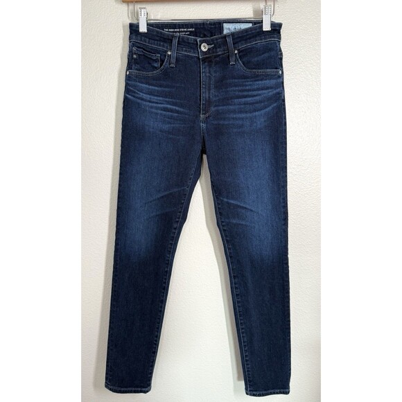 Adriano Goldschmied AG Anthropologie HR Stevie Ankle Slim Straight‎ Jeans 26 R - Picture 4 of 15